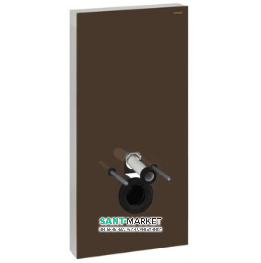 Система інсталяції для підвісного унітазу Geberit Monolith скло умбра 131.021.SQ.5