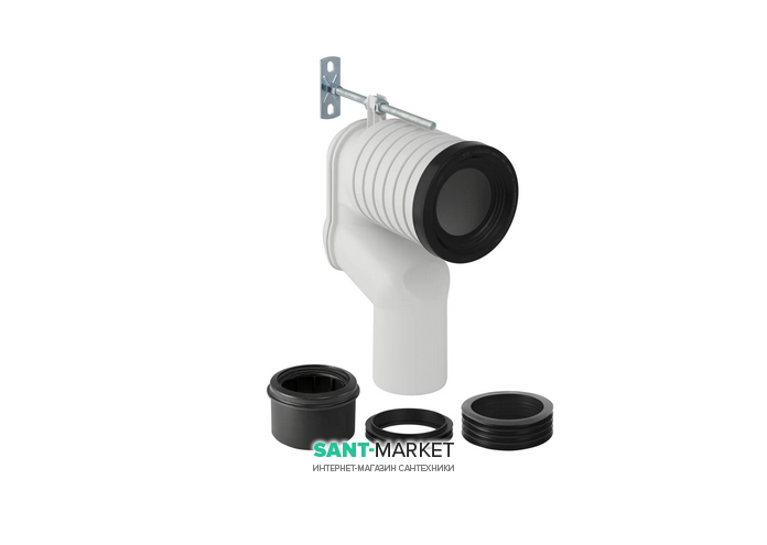 Соединительное колено для напольного унитаза Geberit Monolith Р-формы  131.081.11.1