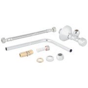 Комплект для бокового подвода воды к сантехническому модулю Geberit Monolith хром глянцевый 131.071.21.1