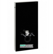 Система инсталляции для подвесного унитаза Geberit Monolith Plus стекло чёрный 131.221.SJ.5