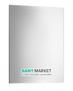 Зеркало настенное прямоугольное Roca Victoria-N 50х70 корпус ДСП A812345406