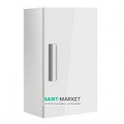 Шафка для ванної підвісний з МДФ Roca Debba 60 см з одними дверцятами білий глянсовий A856838806