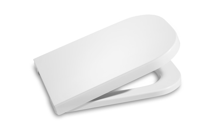 Сиденье с крышкой для унитаза Roca Gap антибактериальное покрытие легкосьемное дюропласт белый A80148000U