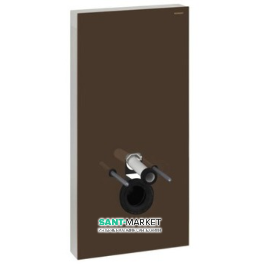 Система инсталляции для подвесного унитаза Geberit Monolith Plus стекло умбра 131.221.SQ.5