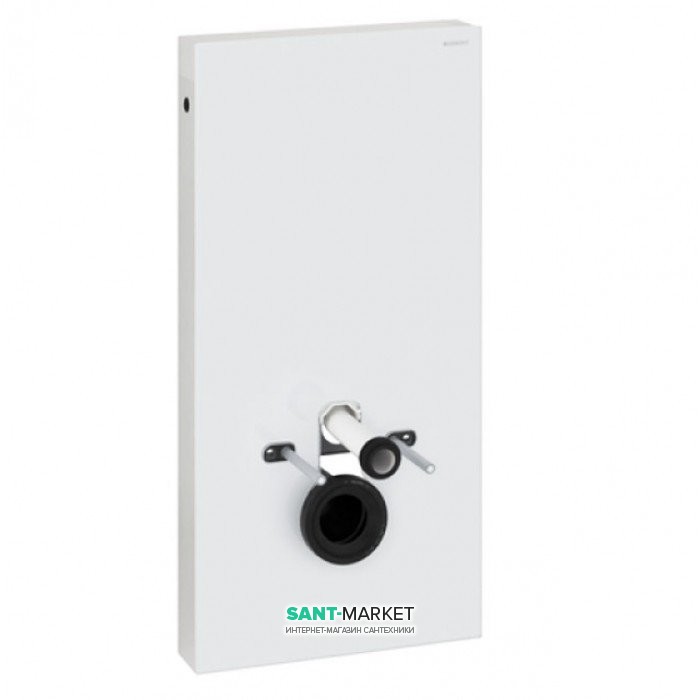 Система инсталляции для подвесного унитаза Geberit Monolith Plus стекло белый 131.231.SI.5