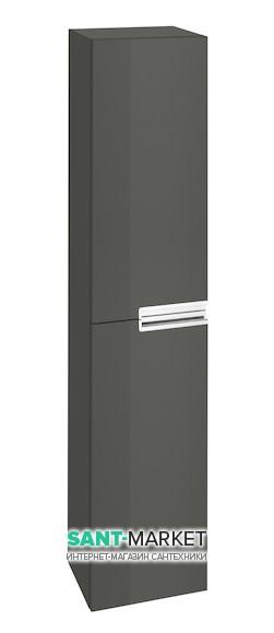 Пенал підвісний орної Roca Victoria-N з двома дверима МДФ сірий антрацит A856660153