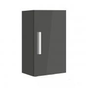 Шкафчик для ванной подвесной из МДФ Roca Debba 60 см с одной дверцей серый антрацит A856838153
