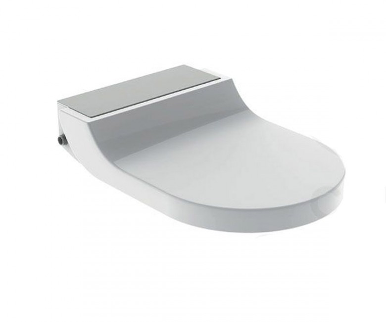 Крышка-биде для унитаза Geberit AquaClean Tuma Comfort белый/нержавеющая сталь матированная 146.270.FW.1