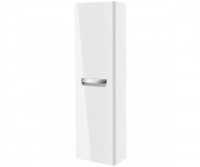 Пенал підвісний орної Roca Gap однодверний з функцією закривання Soft Close ДСП / МДФ білий глянець A856969806