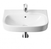 Раковина для ванної підвісна Roca Debba 65х48 з одним отвором під змішувач кераміка білий A325993000