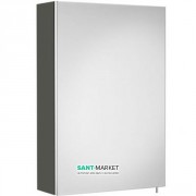 Шафка дзеркальна підвісна Roca Debba 40 см однокамерний сірий антрацит A856839153