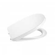 Сидіння з кришкою для унітазу Roca Debba антибактеріальне покриття з функцією Soft Close SUPRALIT білий A801B2200B