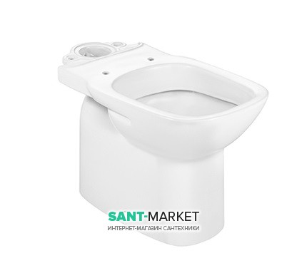 Унітаз підлоговий комбінований Roca Debba з вертикальним випуском кераміка білий A342998000