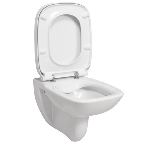 Унитаз подвесной Roca Debba Rimless с горизонтальным выпуском керамика белый A34699L000