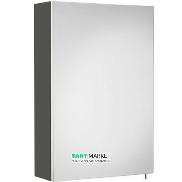 Шафка дзеркальна підвісна Roca Debba 40 см однокамерний сірий антрацит A856839153