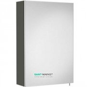 Шафка дзеркальна підвісна Roca Debba 40 см однокамерний сірий антрацит A856839153