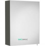 Шкафчик зеркальный подвесной Roca Debba 50 см однодверный серый антрацит A856840153