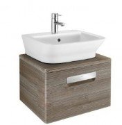 Тумба под раковину подвесная Roca Gap 50х41.4 см с одним ящиком МДФ тик A856967150