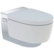 Унитаз-биде подвесной Geberit AquaClean Mera Classic панель хром 146.200.21.1