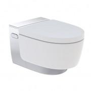Унитаз-биде подвесной Geberit AquaClean Mera Comfort панель хром 146.210.21.1
