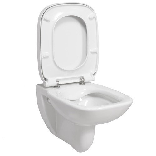 Унітаз підвісний Roca Debba Rimless з горизонтальним випуском кераміка білий A34699L000