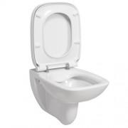 Унітаз підвісний Roca Debba Rimless з горизонтальним випуском кераміка білий A34699L000