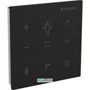 Настінна контрольна панель управління для унітазу-біде Geberit AquaClean скло чорний 147.038.SJ.1
