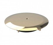 Пробка сливного отверстия к сифону для душевых поддонов Geberit d90 мм позолота 150.265.45.1