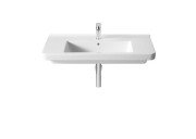 Раковина для ванной подвесная Roca Dama-n 100х46 с одним отверстием под смеситель белая A327780000
