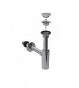 Сифон для раковини Geberit з кришкою зливного отвору глянсовий хром 151.020.21.1