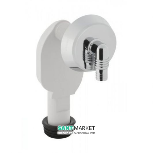 Сифон внутрістінного для пральної / посудомийної машини Geberit білий 152.235.11.1