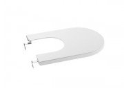 Крышка для биде Roca Inspira Round с функцией Soft-Сlose SUPRALIT белый A80652200B