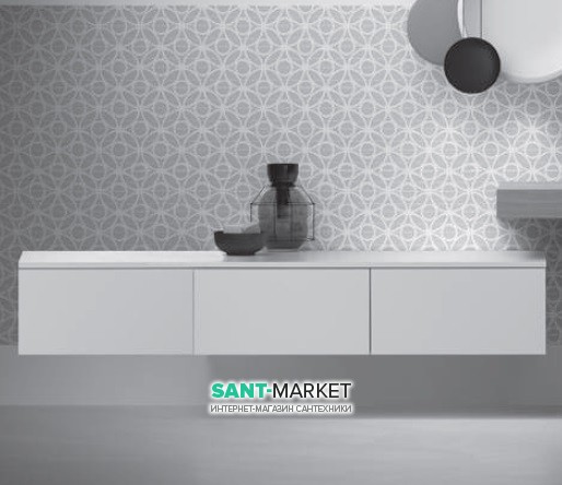 Шафка підвісна Kerasan Deco 180 см білий матовий 744330