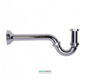 Сифон для биде Kerasan Retro 310 мм хром 913390