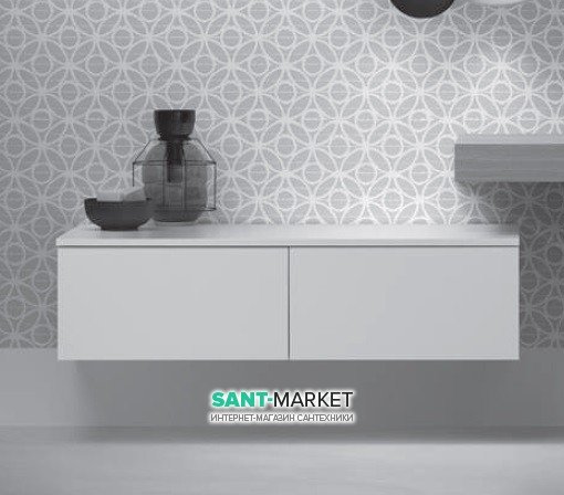 Шкафчик подвесной Kerasan Deco 120 см белый матовый 744130