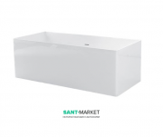 Ванна прямоугольная Kerasan G&M свободностоящая 180х80 белая 743501