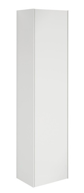 Пенал підвісний лівобічний Roca Inspira однодверний з внутрішньою підсвіткою МДФ білий глянець A857004806