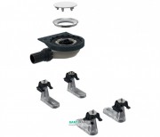 Сифон для душевого поддона Geberit Setaplano с 4 ножками d40 высота гидрозатвора 30 мм 154.020.00.1