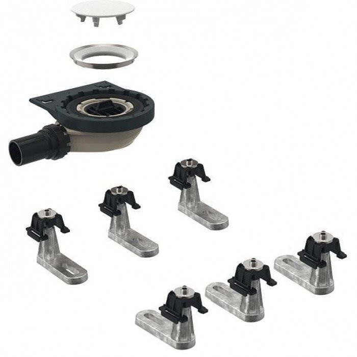 Сифон для душевого поддона Geberit Setaplano с 6 ножками d50 высота гидрозатвора 50 мм 154.013.00.1