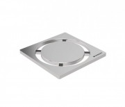 Дизайнерская решетка для душевого трапа Geberit Circle круг 8х8 см нержавеющая сталь 154.311.00.1