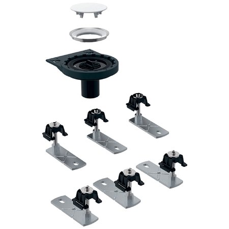 Монтажный набор для душевой поверхности Geberit Setaplano для монтажа через перекрытие 154.031.00.1