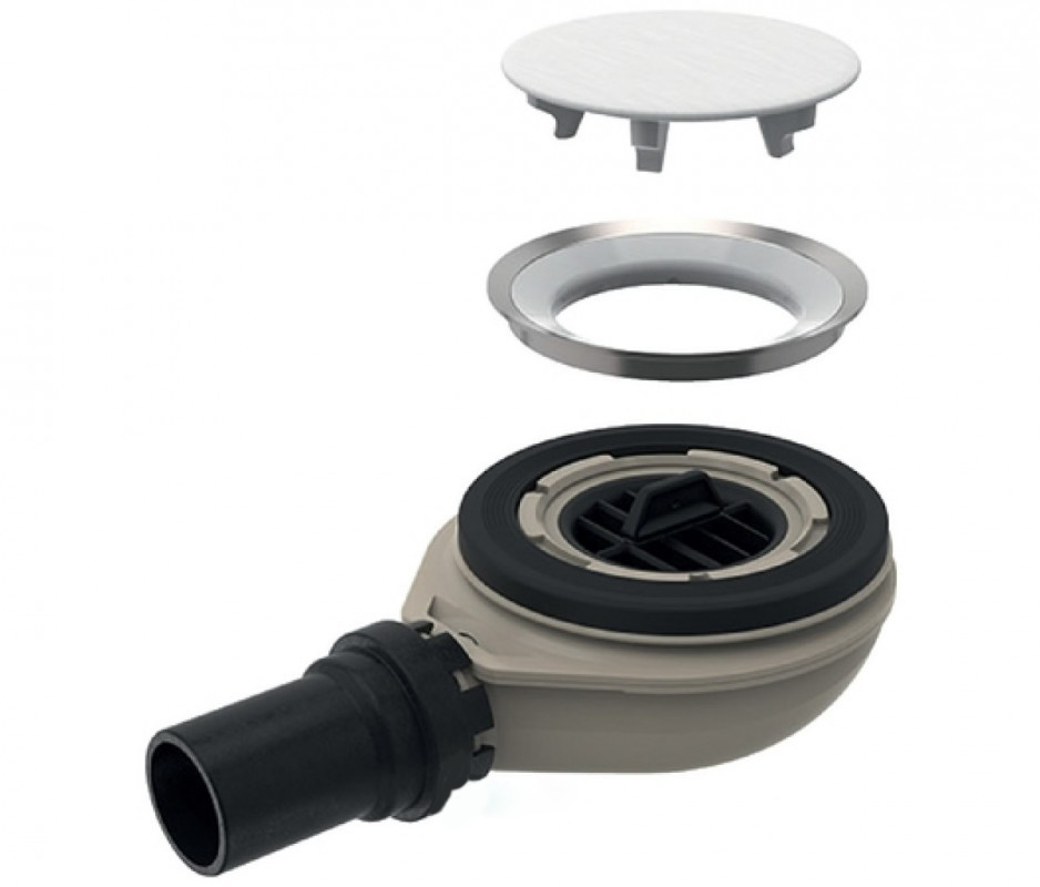 Сифон для душового піддону Geberit Setaplano d40 висота гідрозатвори 30 мм 154.022.00.1