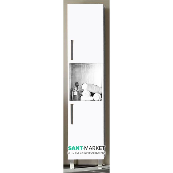 Шафа-пенал підлоговий Kerasan Comunita білий структурний 916755