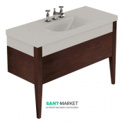 Тумба под раковину Kerasan Bentley 120х50 см тёмный ясень 917347