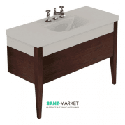 Тумба під раковину Kerasan Bentley 120х50 см темний ясен 917347