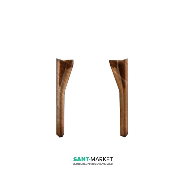 Ножки для подвесной тумбы Kerasan Waldorf бронза 919493