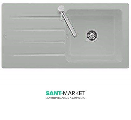 Мийка для кухні прямокутна Villeroy & Boch Architectura 60 Fossil 336001KD