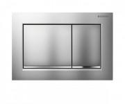 Панель змиву для унітазу Geberit Omega30 подвійний змив пластик хром матовий / хром глянсовий 115.080.KN.1