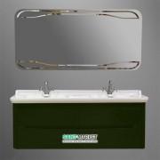 Тумба під раковину підвісна Kerasan Waldorf 150 см зелений 919 152