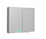 Шафа дзеркальна підвісна Kerasan Nolita 90х70 см алюміній 921601